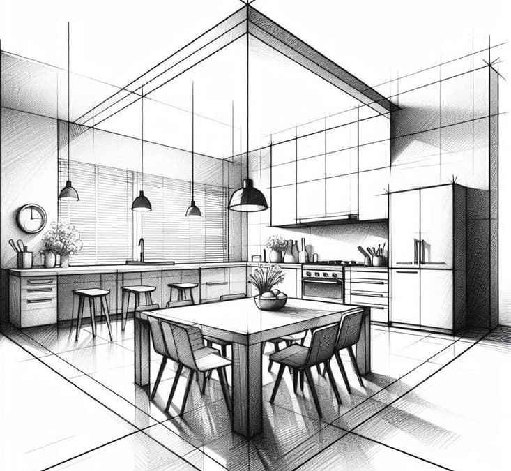 Architectural sketch