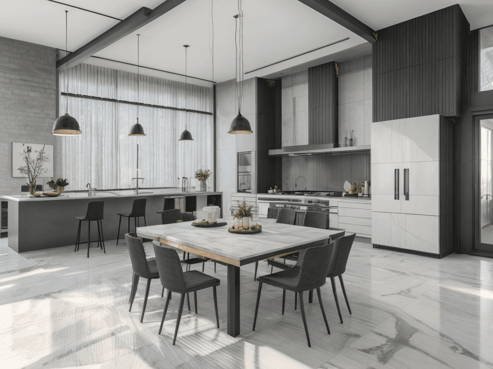 Rendered visualization